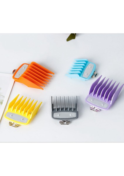 Wahl Clipper Için 10 Adet Clipper Koruyucuları, 1/16 Inçten 1 Inçe Kadar Metal Klipsli Renkli Saç Kesme Makinesi Kesme Kılavuzları (Yurt Dışından) fiyatları