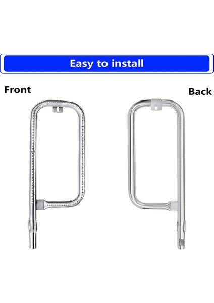 Paslanmaz Çelik Izgara Brülör Boruları 60040 Q100, Q120, Q1000, Q1200, 386002, 516002, 516001, 50060001 Parçaları Değiştirin (Yurt Dışından) fiyatları