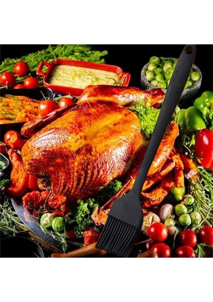 Bekü Için Isıya Dayanıklı Gıda Fırçası, Sos/yağ/yumurta/mutfak Fırçaları Pişirmek Için Gıda Sınıfı Silikon Fırça (Yurt Dışından) fırsatları