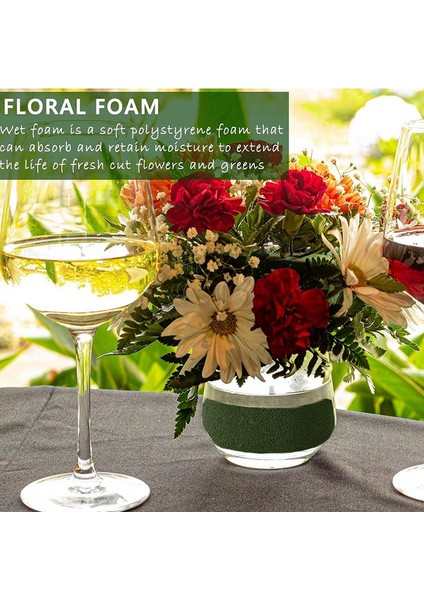 Çiçek Köpüğü 12 Adet Kuru ve Islak Çiçek Köpüğü Yuvarlak Çiçekçi Blokları Taze Veya Yapay Çiçekler Için Çiçek Köpüğü (Yurt Dışından) indirimleri