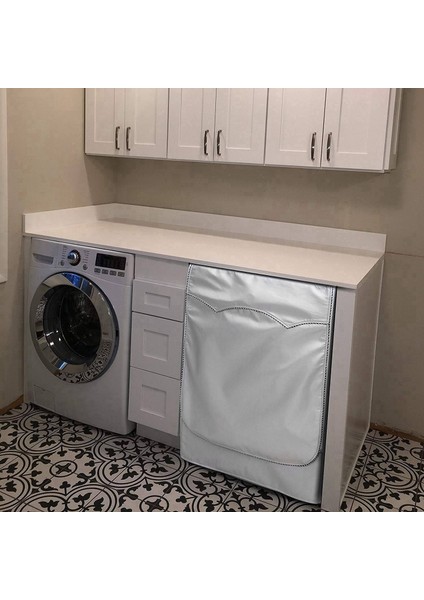 Çamaşır Makinesi Örtüsü, Önden Yüklemeli Makine Için Yıkayıcı/kurutucu Kapağı Suya Dayanıklı Toz Geçirmez (Yurt Dışından) indirimleri