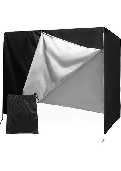 Bahçe Salıncağı Kapağı 3 Kişilik Salıncak Hamak Örtüsü Açık Bahçe Veranda Koruyucu Güneş Gölge Su Geçirmez Sandalye Kılıfı (Yurt Dışından)