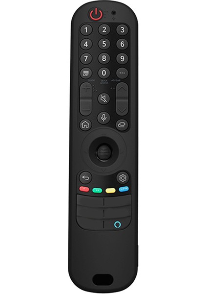 Lg AN-MR21GC MR21N/21GA Magic Remote Silikon Darbeye Dayanıklı Kılıf Için Yedek Akıllı Uzaktan Kumanda Kılıfı, Siyah (Yurt Dışından)