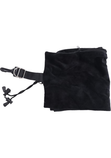 Ekstra Bagaj Için Doldurulabilen Seyahat Yastığı, Ayarlanabilir Boyun Boyutu ve Omuz Askısı, Yumuşak Kadife Kılıf, Dolgusuz Siyah (Yurt Dışından) modelleri