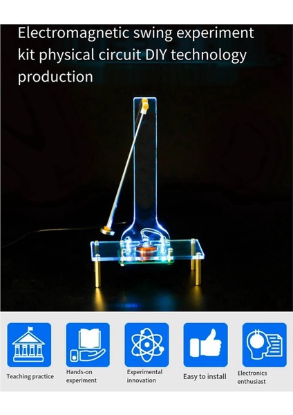 Elektromanyetik Salınım Deneyi Kendin Yap Kiti Teknolojisi Küçük Üretim Elektromanyetik Salınım Indüksiyon Kaynak Montajı (Yurt Dışından) fırsatları