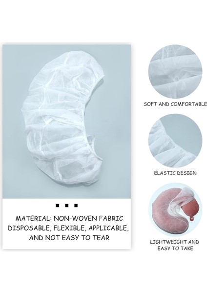 100 Adet Tek Kullanımlık Baş Desteği Kılıfları Tek Kullanımlık Masaj Kılıfları Masaj Baş Desteği Kılıfları Masaj Için U Şekilli Beşik Kılıfı (Yurt Dışından) modelleri