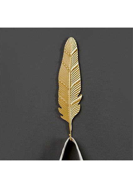 Vintage Metal Yaprak Kanca Altın Renkli Demir Sanat Duvar Askı Kancaları Yaratıcı Havlu Şapka Depolama Rafları Stil 4 (Yurt Dışından) modelleri