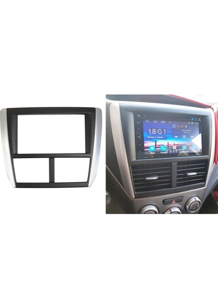 Subaru Forester Impreza 2007-2012 Için Araba Radyo Fasyası DVD Stereo Çerçeve Plaka Adaptörü Montaj Gösterge Paneli Kurulum Çerçevesi (Yurt Dışından) fiyatları