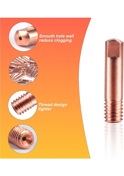 30 Adet Mıg Kaynak Ucu, 11-35 0.035IN Mig Kaynak Temas Uçları Uyumlu (Yurt Dışından) fırsatları