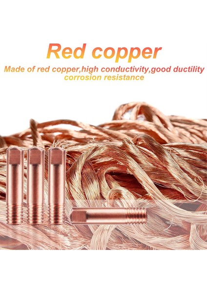 30 Adet Mıg Kaynak Ucu, 11-35 0.035IN Mig Kaynak Temas Uçları Uyumlu (Yurt Dışından) indirimleri