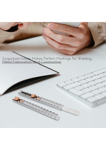 2 Sabuntaşı Tutucu, 6 Düz Set/işaretli Beyaz Çelik Üzerinde Şeffaf ve Çıkarılabilir Işaretler Kaynak Için Kaliteli Sabuntaşı Kalemleri (Yurt Dışından) fırsatları