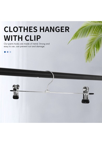 24 Pcs Klipsli Etek Askısı, Pantolon Askısı Metal Pantolon Askısı Pantolon Etek Elbise Için Yerden Tasarruf (Yurt Dışından) fiyatları