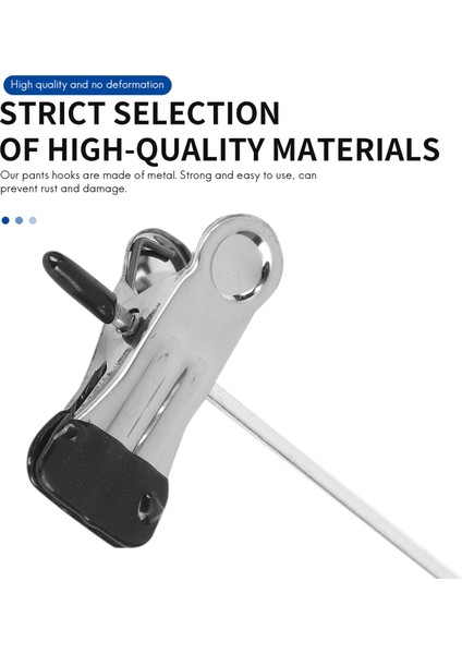 24 Pcs Klipsli Etek Askısı, Pantolon Askısı Metal Pantolon Askısı Pantolon Etek Elbise Için Yerden Tasarruf (Yurt Dışından) modelleri