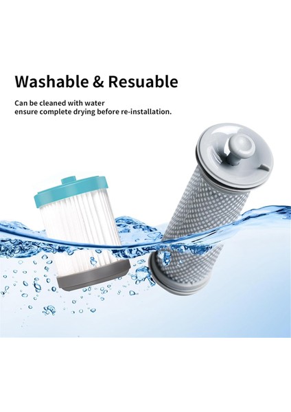 Tineco A10 A11 Serisi, Pure One S11, S11 Serisi Ön Filtreler ve Hepa Filtre Için Kablosuz Vakum Filtresi Değişimi (Yurt Dışından) fiyatları