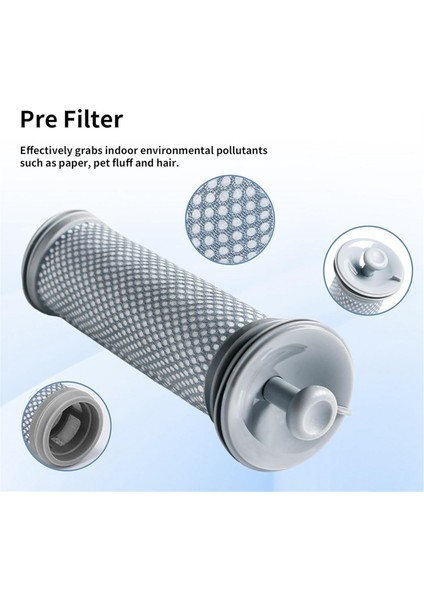 Tineco A10 A11 Serisi, Pure One S11, S11 Serisi Ön Filtreler ve Hepa Filtre Için Kablosuz Vakum Filtresi Değişimi (Yurt Dışından) indirimleri