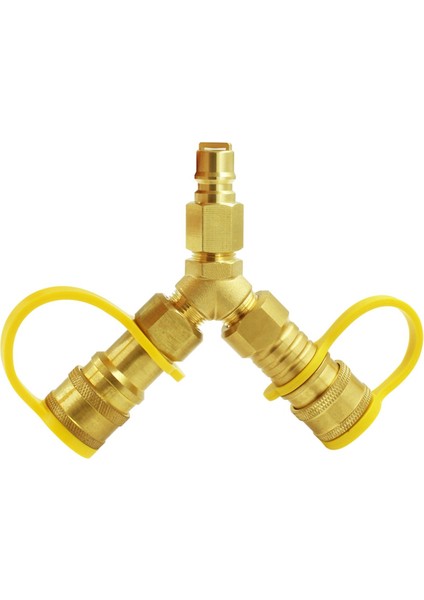 3/8y Tipi Doğal Gaz Hızlı Bağlantı Y Şeklinde Bağlantı Fırınlar/pizza Fırınları Için Uygundur (Yurt Dışından)