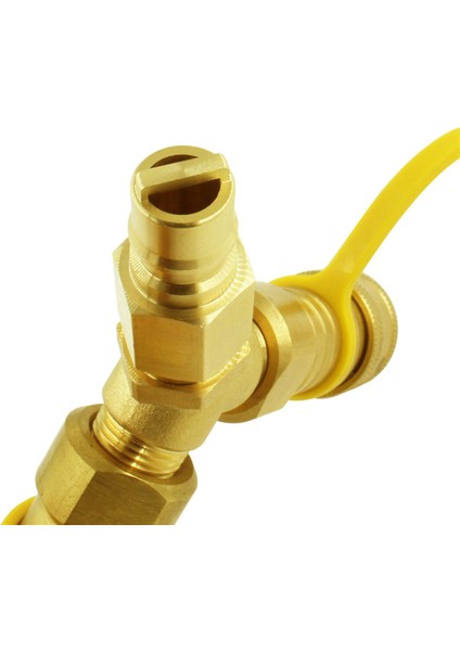 3/8y Tipi Doğal Gaz Hızlı Bağlantı Y Şeklinde Bağlantı Fırınlar/pizza Fırınları Için Uygundur (Yurt Dışından) indirimleri