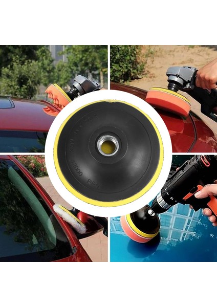 Parlatma Pedi Destek Pedi Parlatma Makinesi Için Zımpara Pedi Pedleri M14 Yeni K1 Iplik Çapı: 100MM (Yurt Dışından) indirimleri