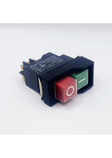 KJD17 6 Pin Elektromanyetik Başlatma Basmalı Düğme Anahtarları 18A AC127V IP55 Su Geçirmez Ekipman Güvenlik Anahtarı (Yurt Dışından) fiyatları