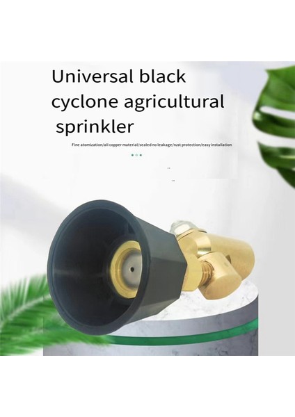 Bahçe Ayarlanabilir Döner Nozul Siyah Kasırga Nozulu Meyve ve Sebze Sera Tarımsal Püskürtme (Yurt Dışından) fırsatları