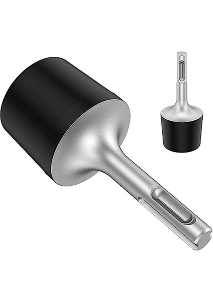 Çekiç Kafası Yuvarlak Şaft, Ağır Hizmet Tipi Çelik Aşınmaya Dayanıklı Döner Çekiç Kafası, Metal Sac Duvar Karosu Çekiçlemek Için 2 Adet (Yurt Dışından)