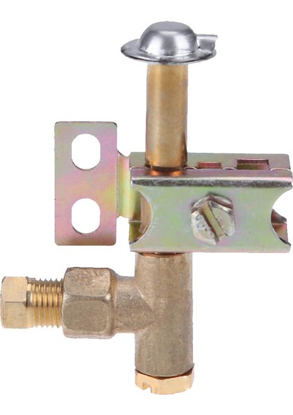 Pilot Brülör Tek Yönlü Alev Braketi Doğal Veya Lp Gazlı Olabilir 2 Delikli Propan/bütan Ağır Pilot Montajı (Yurt Dışından)