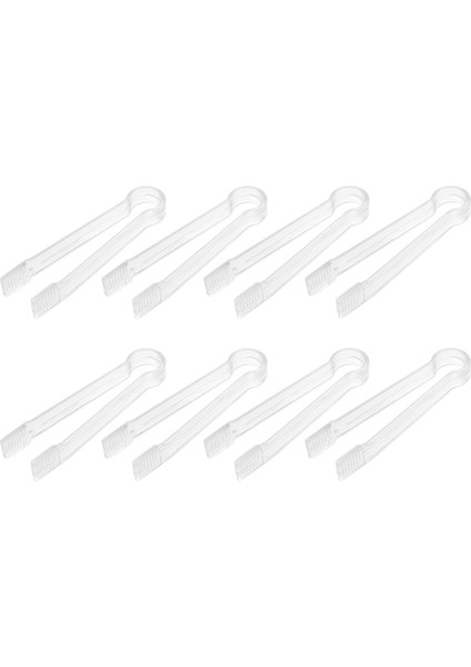 Adet Plastik Büfe Servis Maşası Mini Servis Gereçleri Maşa Meze Maşa Temizle Mutfak Maşası 6.3 Inç Küçük Buz (Yurt Dışından) modelleri