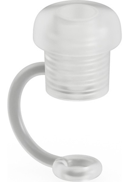 Ayarlanabilir Pipet Kapağı Çapı 6MM-10MM, Bulaşık Makinesinde Yıkanabilir Şeffaf Emişli Pipet Toz Tıkacı Yarı Saydam (Yurt Dışından)