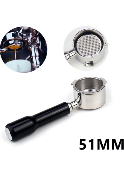 51 mm Kahve Dipsiz Portafilter Delonghi EC680/EC685 Yedek Filtre Filtre Sepeti Kahve Aksesuarları (Yurt Dışından) fiyatları