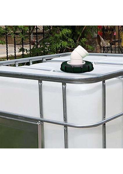 Ibc Ton Varil Aksesuarları Uzatma Borusu 45 Derece Yağmur Suyu Tankı Plastik Kapak, Filtreli Filtre Kapağı Için Uygundur, (Yurt Dışından) fırsatları