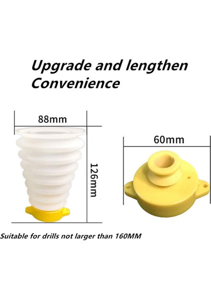 Matkap Toz Toplayıcı Matkap Toz Kapağı Kauçuk Ölçeklenebilir Matkap Toz Kapağı Toplayıcı Tavan Için Elektrikli Çekiç Toz Kase (Yurt Dışından) fiyatları
