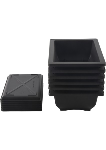 Parçalı Bonsai Saksıları-Bitkiler, Çiçekler, Otlar, Plastik Kare Saksılar Için Dahili Fileli Klasik Derin Islak Tepsi (Yurt Dışından)