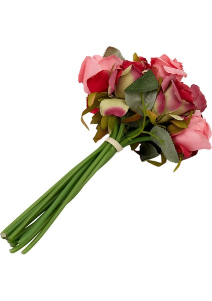 12 Adet/grup Yapay Gül Çiçek Düğün Buketi Tay Kraliyet Gül Ipek Çiçekler Ev Dekorasyon Düğün Parti Dekoru (Gül Kırmızı) (Yurt Dışından) fiyatları