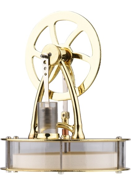 Düşük Sıcaklık Stirling Motoru Montajlı Elektrik Jeneratörü Isı Deneyi Fiziksel Jeneratör Modeli (Yurt Dışından)