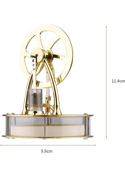 Düşük Sıcaklık Stirling Motoru Montajlı Elektrik Jeneratörü Isı Deneyi Fiziksel Jeneratör Modeli (Yurt Dışından) fiyatları