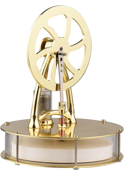 Düşük Sıcaklık Stirling Motoru Montajlı Elektrik Jeneratörü Isı Deneyi Fiziksel Jeneratör Modeli (Yurt Dışından) modelleri