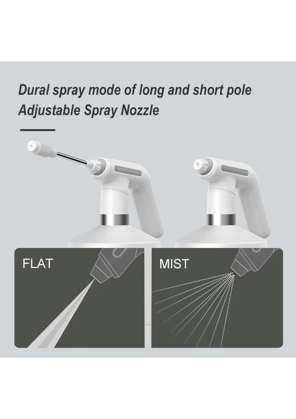 2.5l Elektrikli Tesisi Sprey Şişesi Otomatik Sulama Sisleyici USB Elektrikli Sterilizasyon Püskürtücü El Sulama Makinesi-Mavi (Yurt Dışından) modelleri