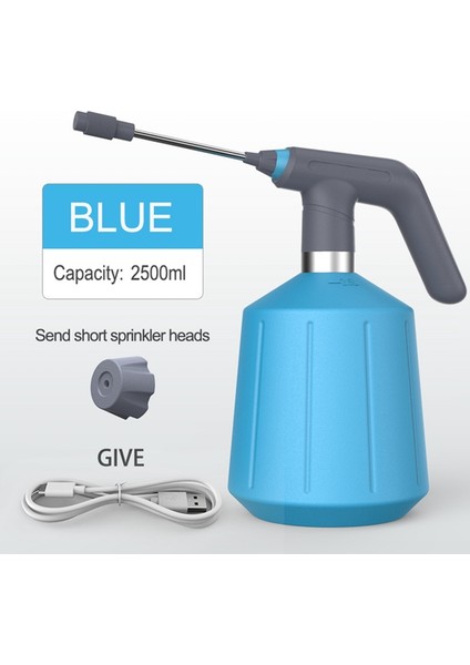 2.5l Elektrikli Tesisi Sprey Şişesi Otomatik Sulama Sisleyici USB Elektrikli Sterilizasyon Püskürtücü El Sulama Makinesi-Mavi (Yurt Dışından) fırsatları