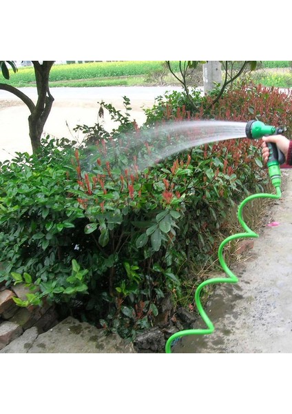 Esnek Sarmal Spiral Bahçe Araba Yı Temiz Su Hortumu Sprey Nozullu Ev Araba Yı Bahçe Suyu (Yurt Dışından) fırsatları