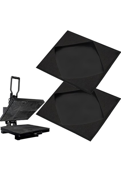 Pcs Isı Pres Merdane Sarma Kapağı, Süblimasyon Isı Presleme Makinesini Korumak Için Isıya Dayanıklı Koruyucu A Siyah (Yurt Dışından)