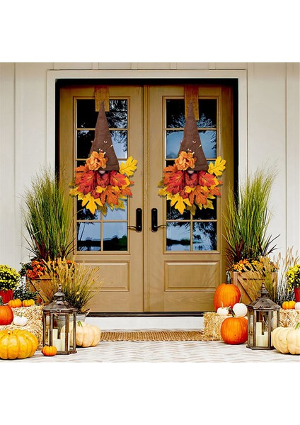 Hasat Mevsimi Süslemeleri Bahçe Çelenkleri, Sonbahar Hasat Festivali Bebekleri Kapı Askısı (Yurt Dışından) fırsatları