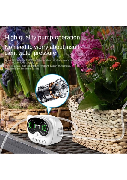 USB Şarjlı Akıllı Zamanlama Sulama Kontrol Cihazı Iç Mekan Bitki Bahçe Çim Saksı Otomatik Damla Sulama Makinesi (Yurt Dışından) modelleri