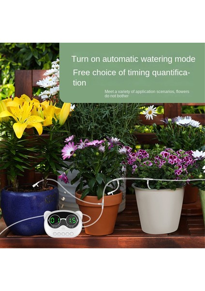 USB Şarjlı Akıllı Zamanlama Sulama Kontrol Cihazı Iç Mekan Bitki Bahçe Çim Saksı Otomatik Damla Sulama Makinesi (Yurt Dışından) indirimleri