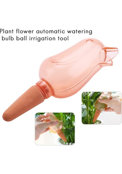 Adet Kuş Şekli Şeffaf Bitki Sulayıcı Temiz Kendiliğinden Sulama Cihazları Küreler, Ev Bitkisi Sulama Ampulleri Bitki Sulama Çivileri Otomatik Damla Sulama Su Kazık Sistemi (Yurt Dışından) modelleri