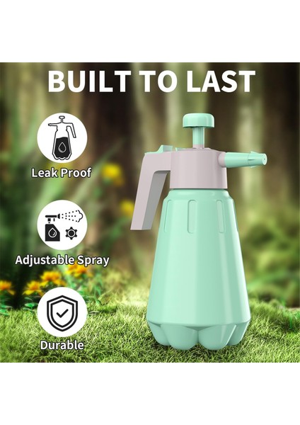 Pompa Püskürtücü 1/2 Galon, Çok Işlevli Nozullu Basınçlı Su Püskürtme Şişesi, Bitkiler ve Diğer Temizlik Çözümleri Için (Yurt Dışından) indirimleri