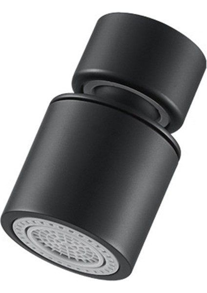 Mutfak Musluğu Sprey Başlığı Filtresi Ayarlanabilir Döner Sıçrama Önleyici Musluk Nozulu Bubbler Mutfak Lavabo Musluğu Siyah A (Yurt Dışından)