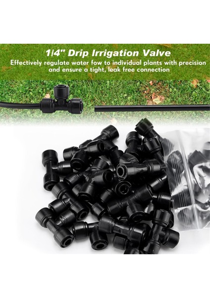 30 Adet 1/4 Inç Damla Sulama T Bağlantı Parçaları Damla Borusu Için Sulama Bağlantı Parçaları Hızlı Bağlantı Damla Sulama Parçaları (Yurt Dışından) fırsatları