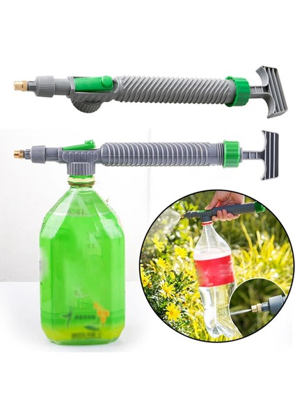 Yüksek Basınçlı Hava Pompası Manuel Püskürtücü, Ayarlanabilir Nozul, Bahçe Sulama Aleti Püskürtücü Tarım Aleti (Yurt Dışından) fırsatları