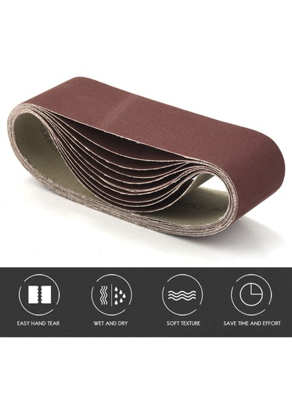 3 x 21 Inç Zımpara Kayışı | 240 Grit Alüminyum Oksit Zımpara Bandı | Portatif Bant Zımpara Makinası Için Premium Zımpara Kağıdı – 10 Paket (Yurt Dışından) modelleri