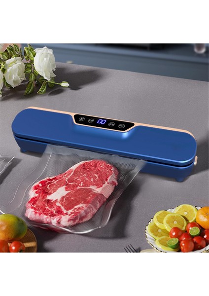 Vakumlu Sızdırmazlık Makinesi LED Ekran Gıda Vakum Otomatik Ticari Ev Sızdırmazlık Paketleme Makinesi + 10 Torba Ab Fişi (Yurt Dışından) fırsatları